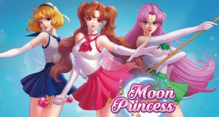 パクリ ムーンプリンセス Moon Princess と美少女戦士セーラームーンを比較 スロットゲーム 漫画海賊